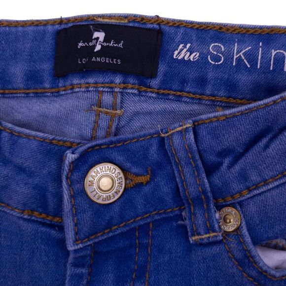 7 for All Mankind "The Skinny" Little Girls Size 12 - Picture 5 of 5